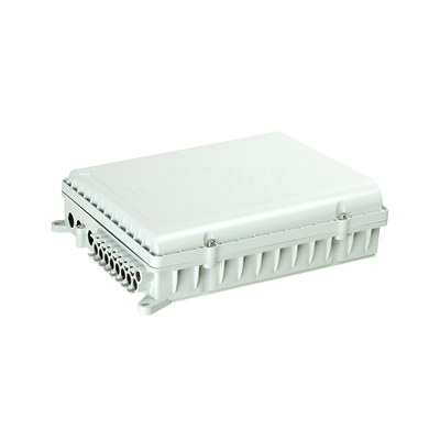 KEXINT PC ABS τοποθετημένο FTTH διανομής ινών οπτικό λευκό κιβωτίων λήξης κιβωτίων τοίχος